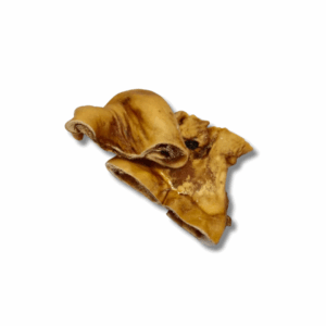 plaques en cuir de bœuf mastication chien